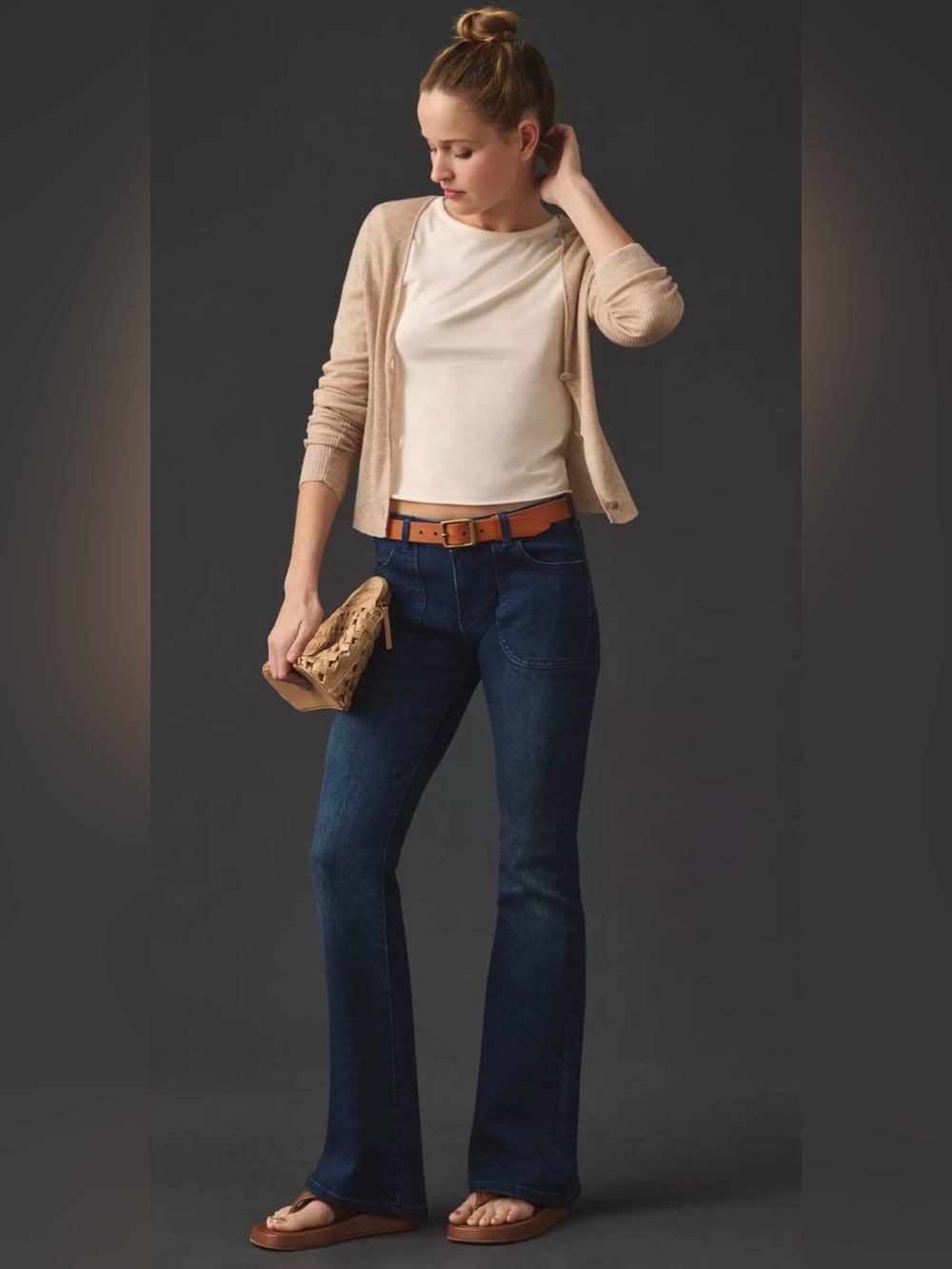Anthropologie Pilcro The Icon Low Rise Flare Jeans Sz 29 PLEASE READ